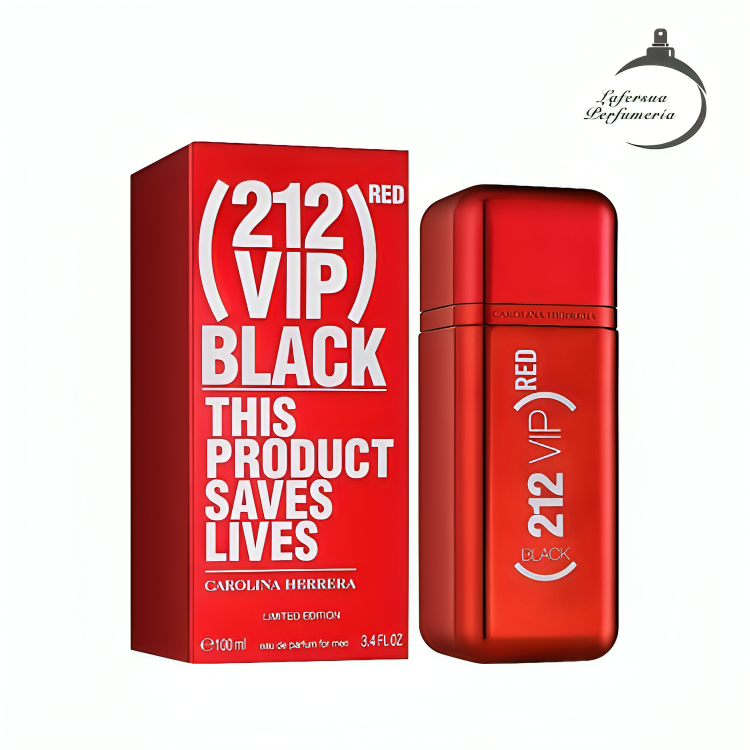 Perfume 212 Vip Black Red